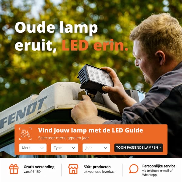 Simpel upgraden naar LED