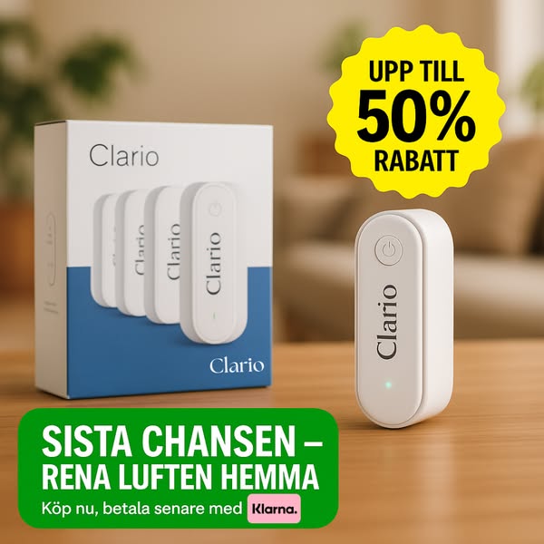 Begränsat lager - Sista chansen!