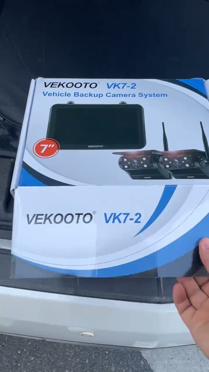 85% off VEKOOTO VK7 pro Magnetic Wireless Backup Camera
