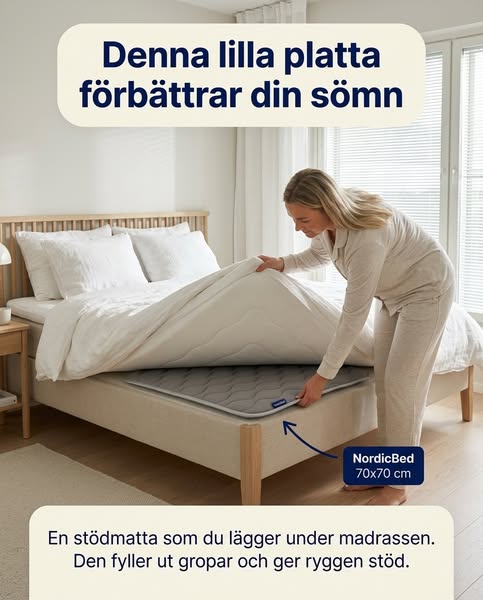 Grop i bäddmadrassen?