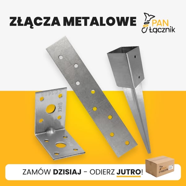 Złącza metalowe do pracy na dachu