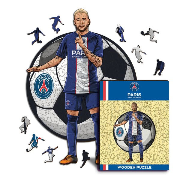 Neymar Jr. Wooden Puzzle