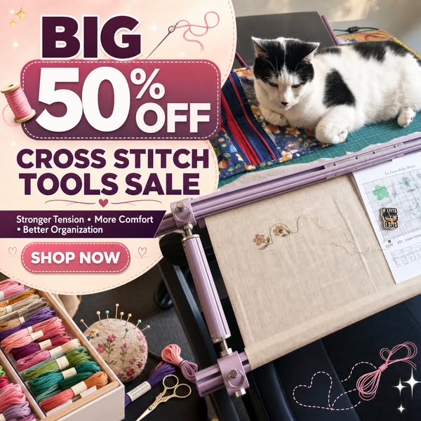 BIG 50% OFF Cross Stitch Tools Sale