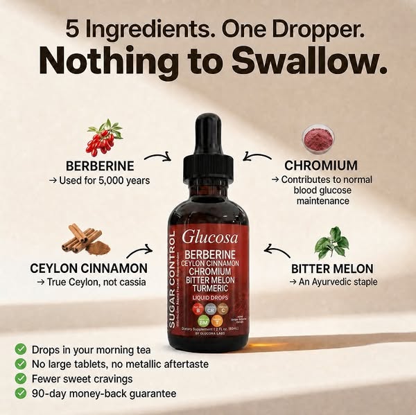 Metformin Only Does Half the Job. Glucosa Does the Rest.