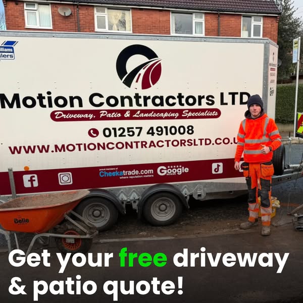 Get Your Free Driveway/Patio Quote