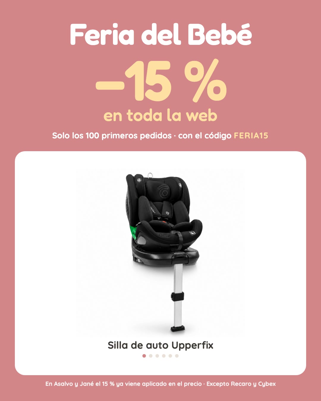 Feria del Bebé · −15 %