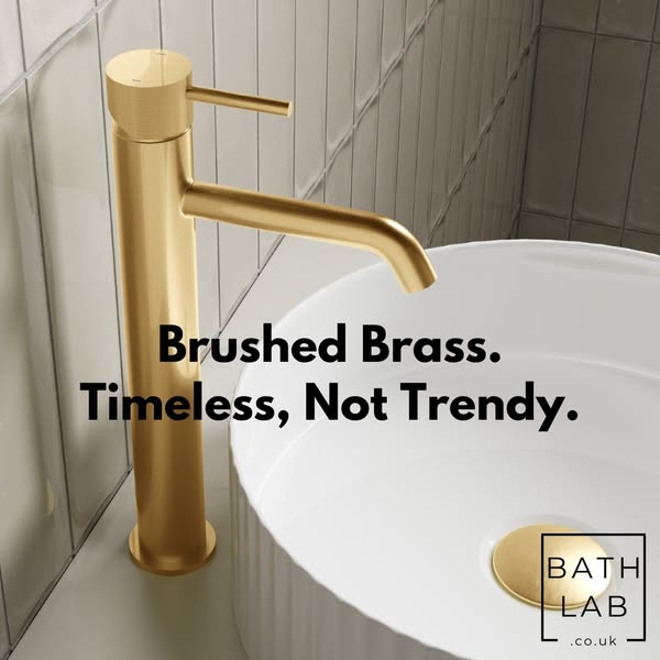 Your Brushed Brass Bathroom Starts Here