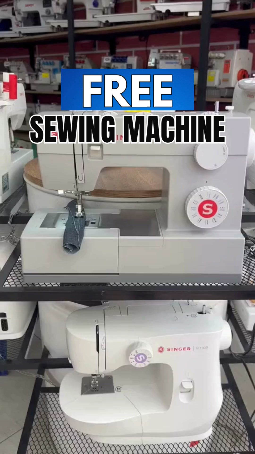FREE SEWING MACHINE