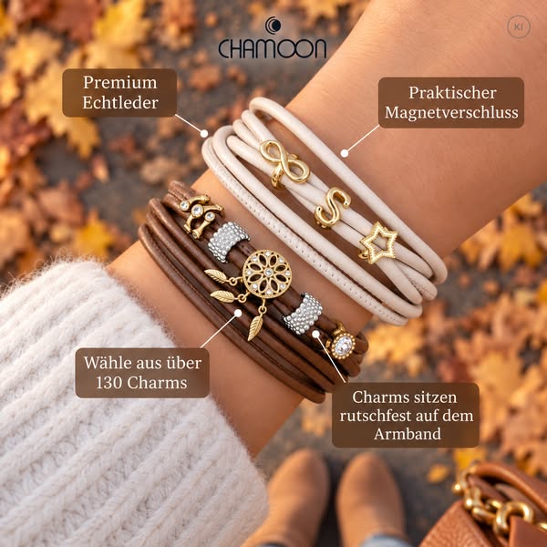 Erstelle dein persönliches Lederarmband