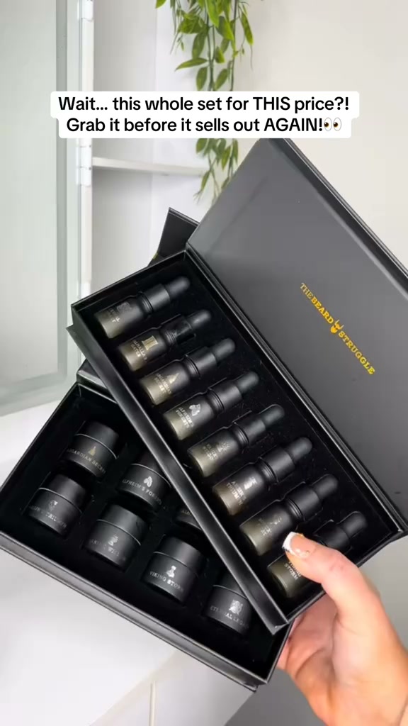 8 Oils. 8 Balms. One Legendary Beard Kit.