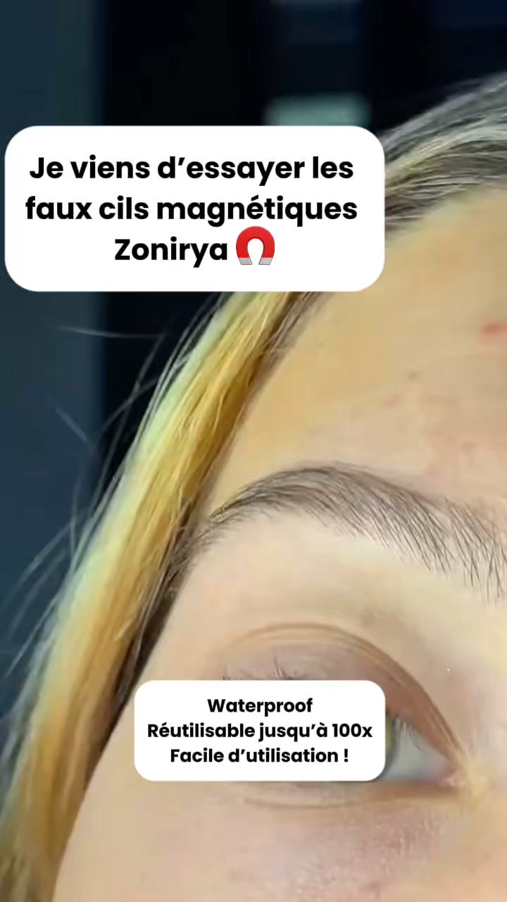 Faux cils magnétiques Zonirya™ sans colle