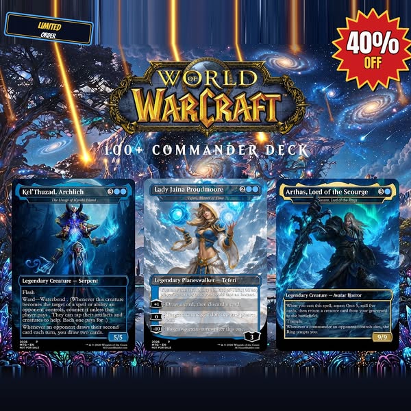 Redemption of Arthas — Lich King EDH Deck