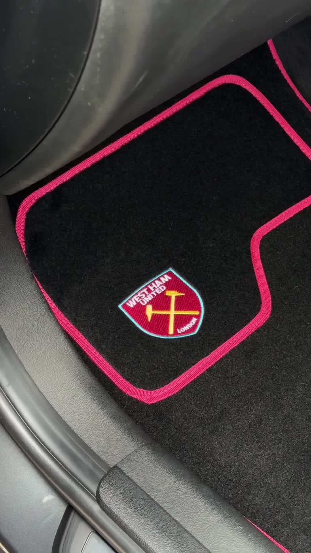 Official West Ham United Car Mats