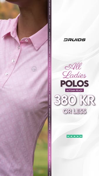 ALL LADIES GOLF POLOS 380 KR OR LESS