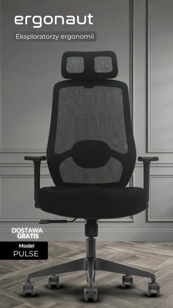 To nie jest fotel. To Twoje 8 godzin dziennie - ERGONAUT