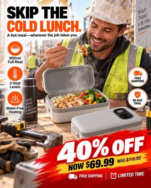 Hot Meals Anywhere, Anytime!