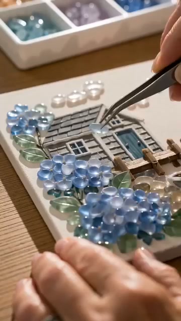 Timeless American Destinations Sea Glass Art Kit