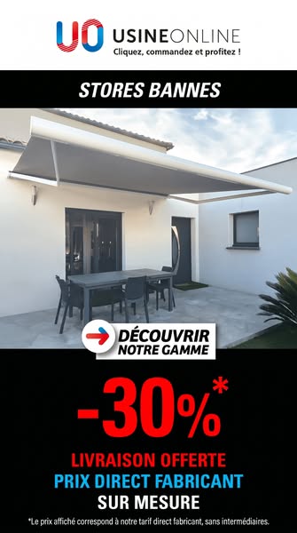 Prix usine - Jusqu'à -30% de réduction !