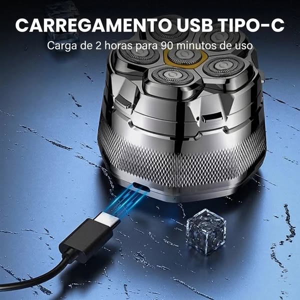 Aparelho de Barba à Prova d'Água
