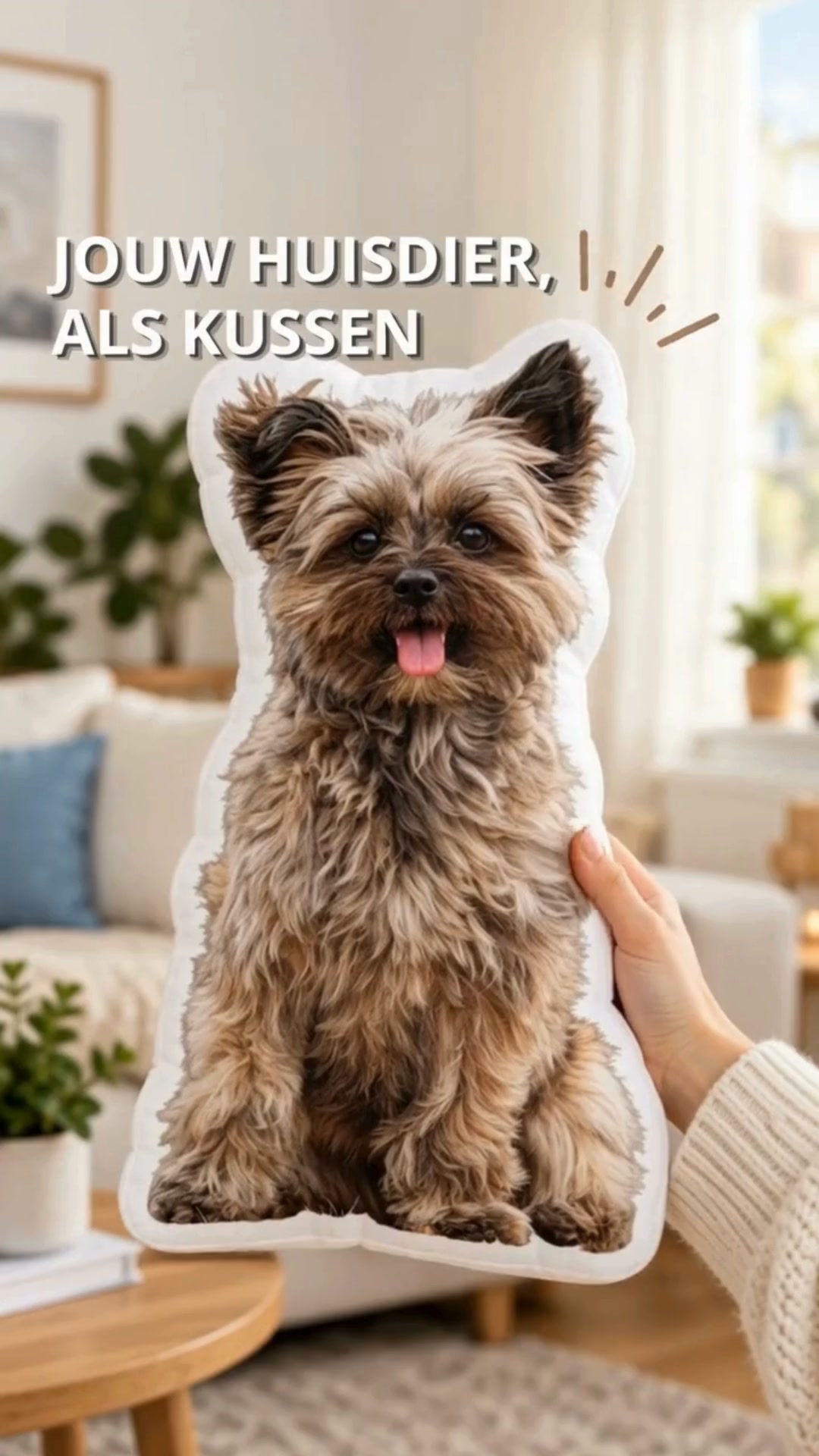 Van foto naar kussen