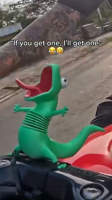 The Lizard RIDEBUDDY™ - Every Rider Needs a Little Buddy