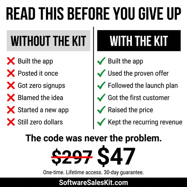 The $47 Software Business Kit (Was $297)
