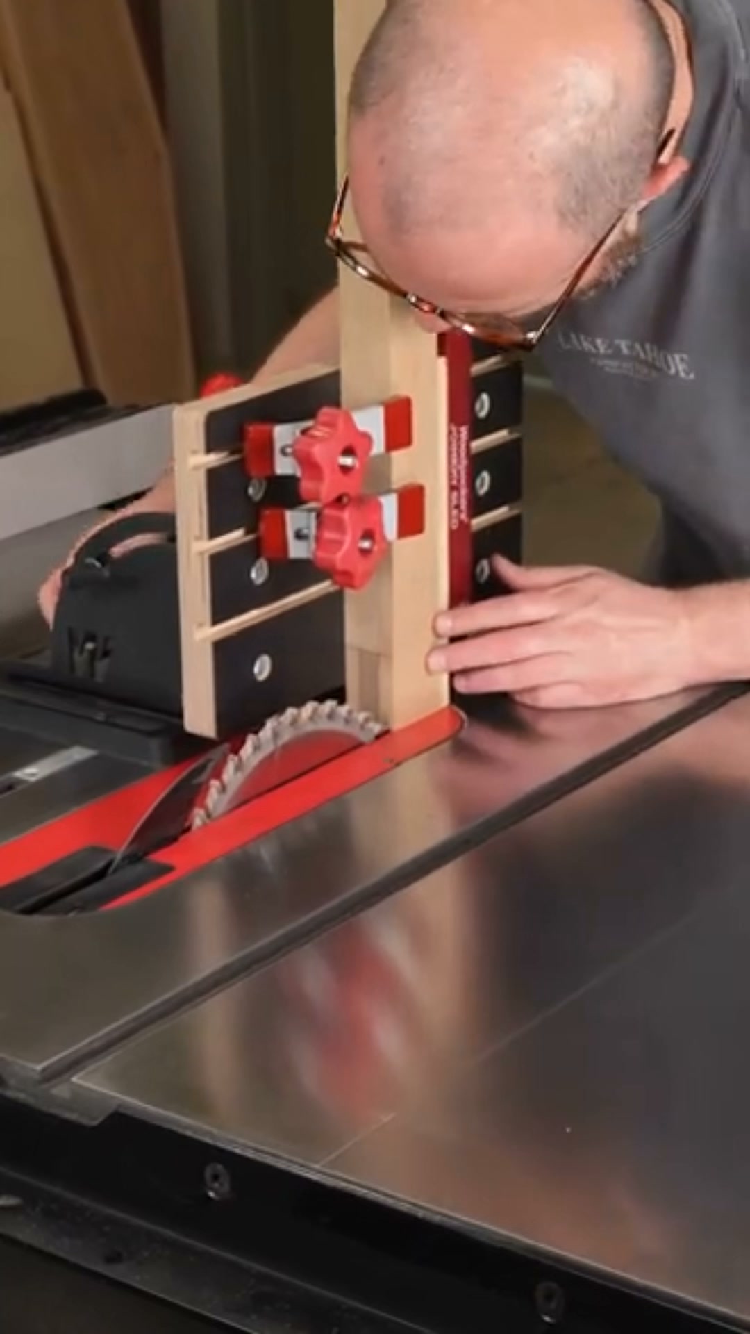 Precision Adjustable Joinery Sled System for Table Saw and Router Table Woodworking
