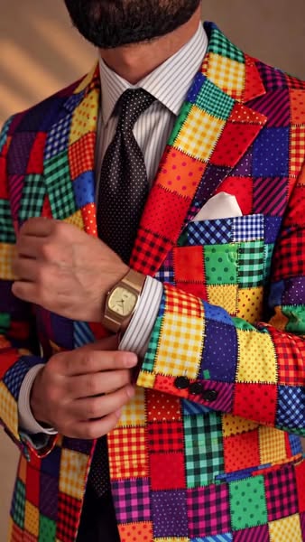 Crafted for the Bold | Premium Patchwork Suit