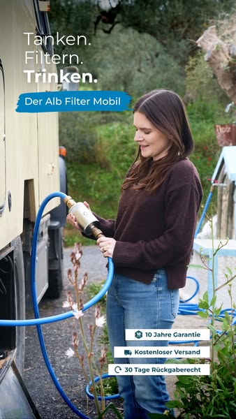 Wasserfilter für Wohnmobil und Camper