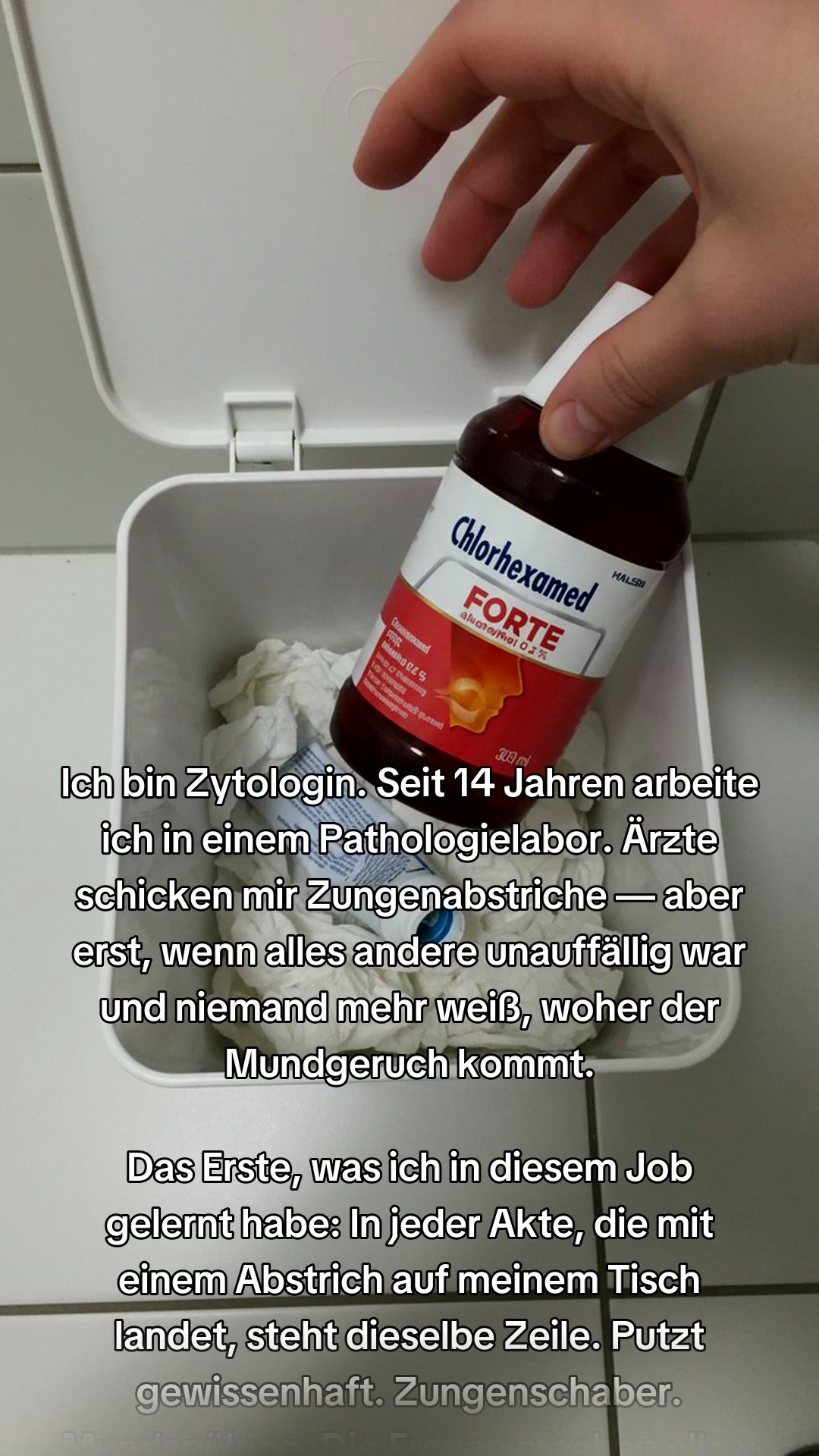 Lies das, wenn der Mundgeruch nicht weggeht