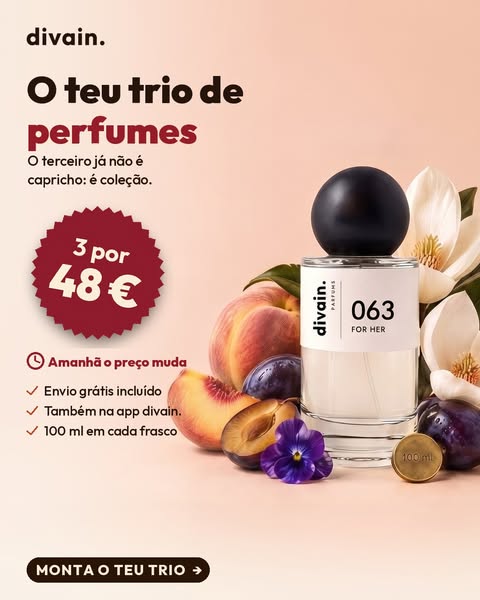 Todos os perfumes a 16 €