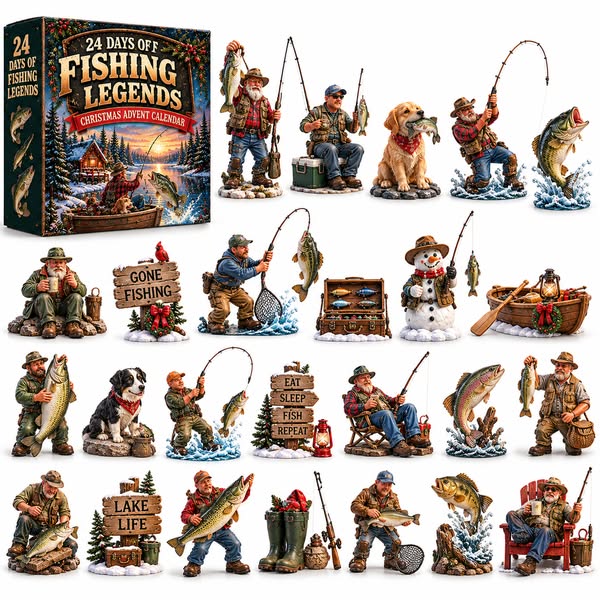 24 Fishing Surprises, One Unforgettable Christmas
