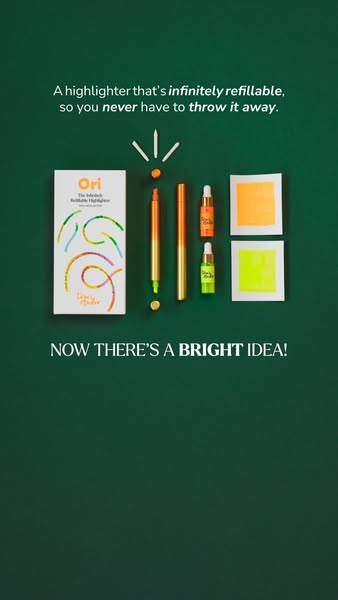 An Infinitely Refillable Highlighter