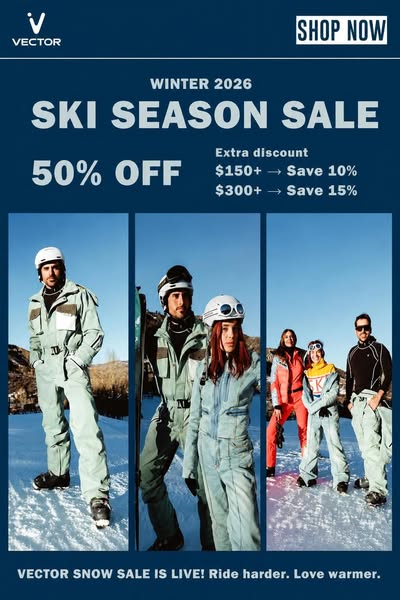 Affordable Ski & Snowboard Gear – Ski Wear Sale | VECTOR MOTION
