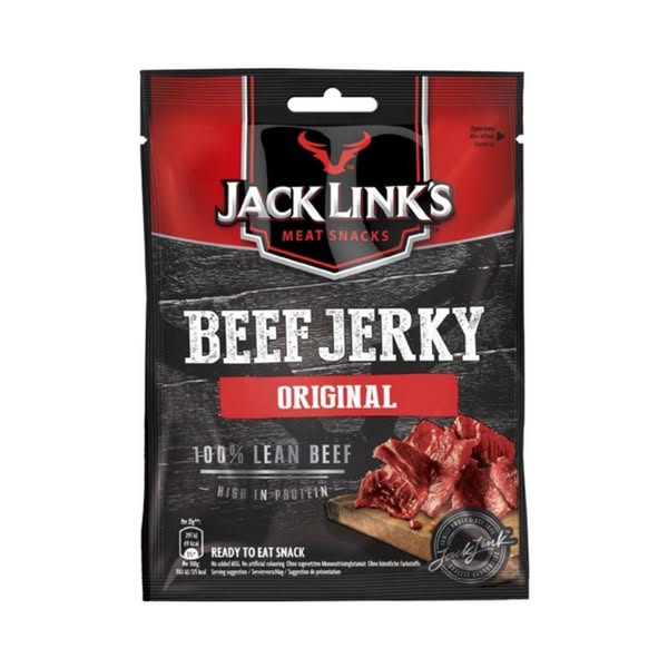 Jack Link's Beef Jerky Original, carne essiccata da 25g