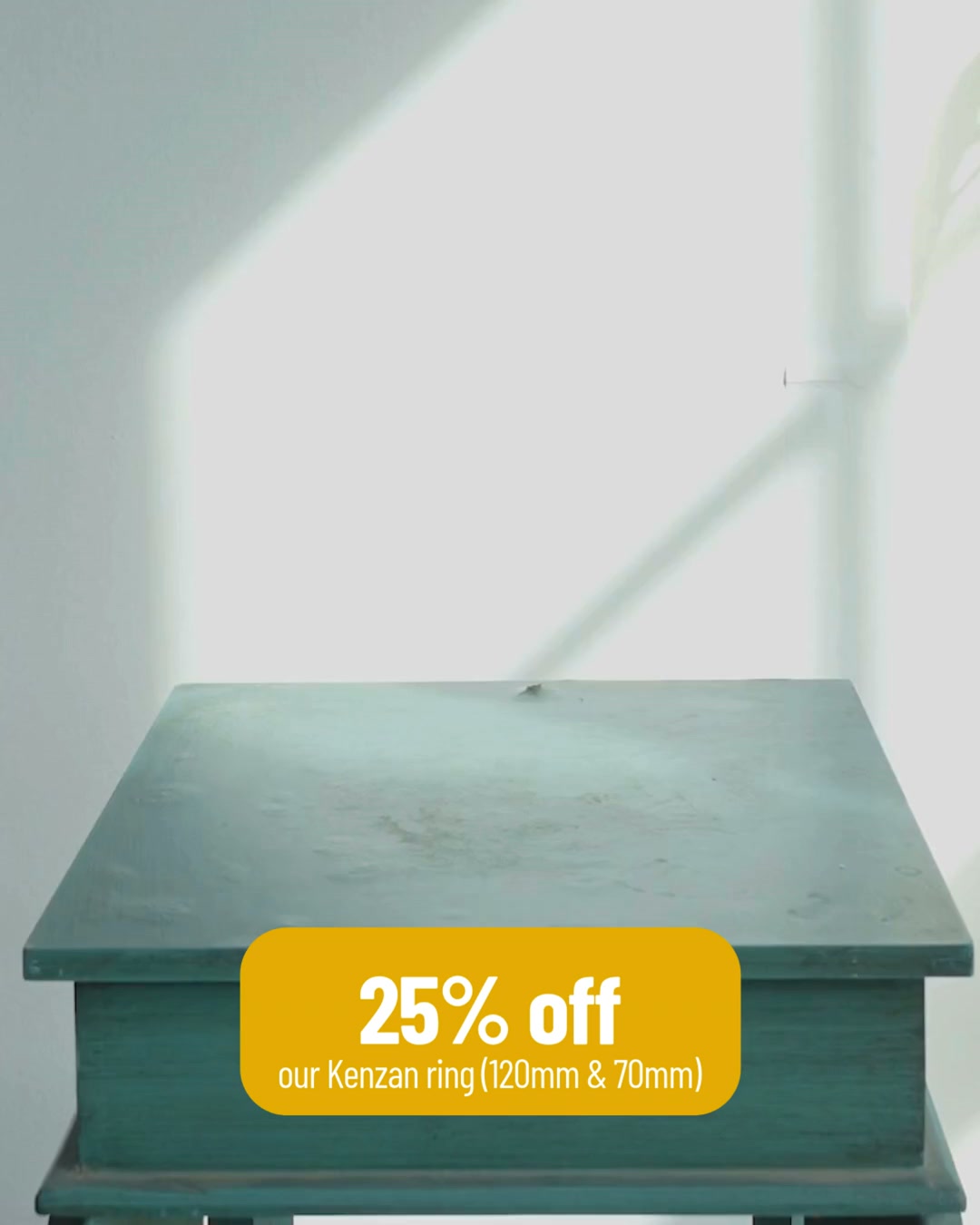 25% off our Kenzan ring