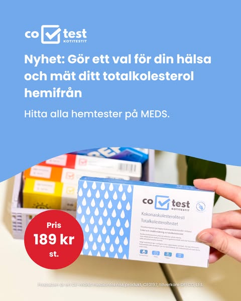 Ett enkelt och pålitligt Co-Test totalkolesteroltest