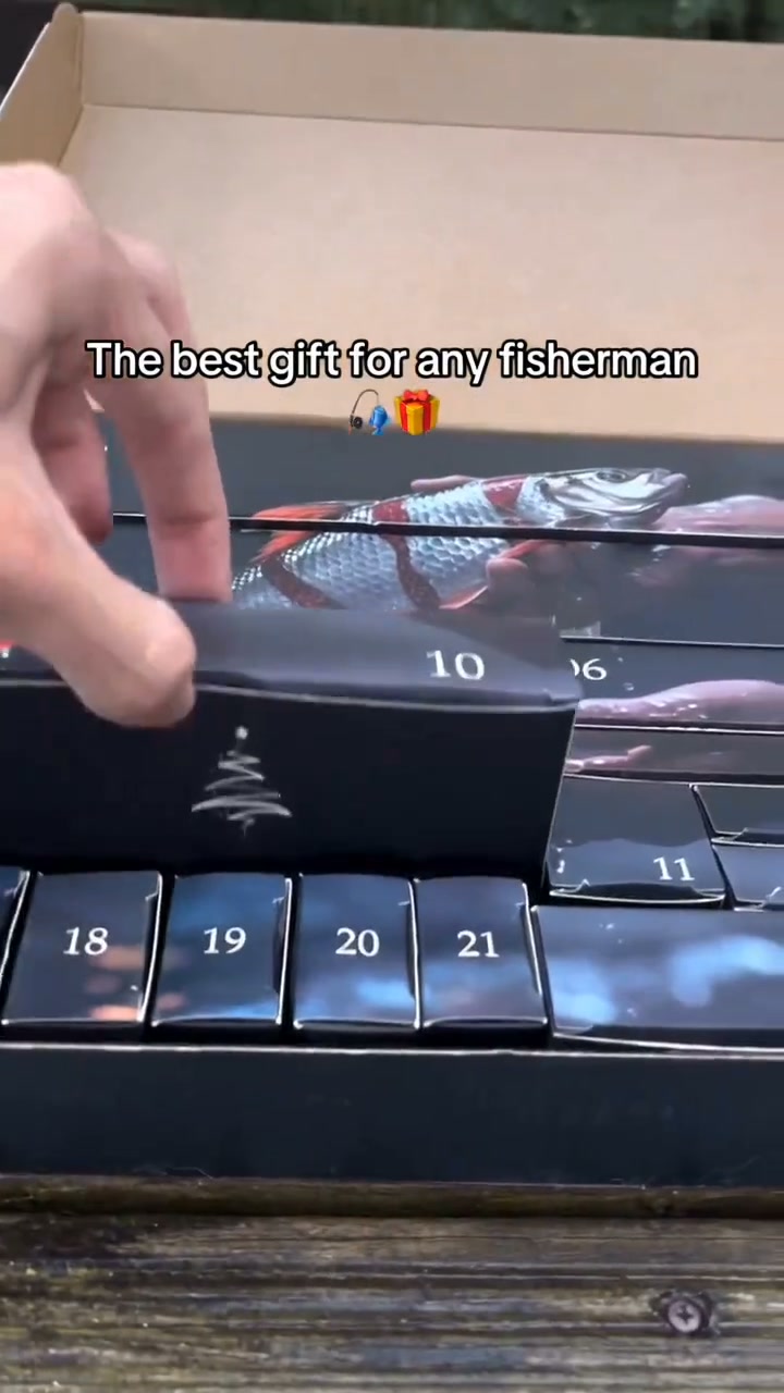 24‑day festive countdown packed with real fishing surprises for anglers