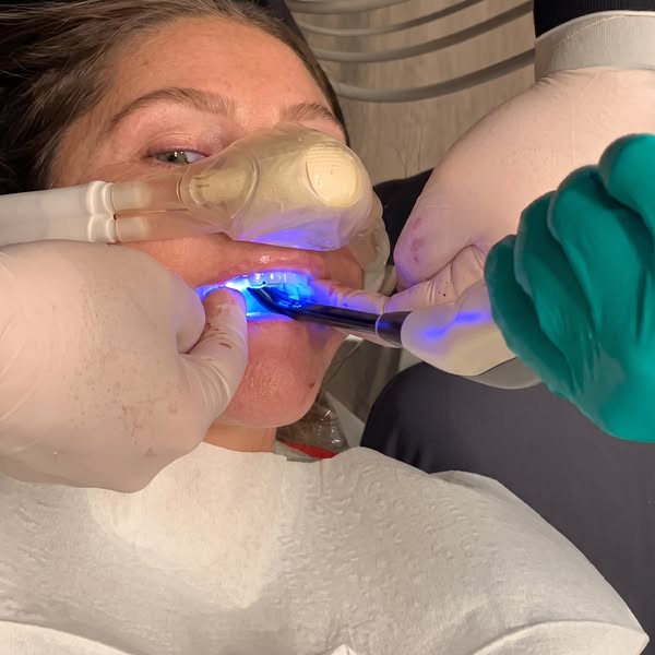 She flossed every day... her teeth came out anyway