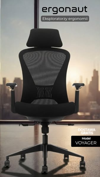 To nie jest fotel. To Twoje 8 godzin dziennie - ERGONAUT