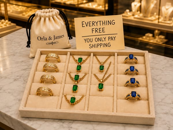 Jewellery Is Free — Just Pay Shipping