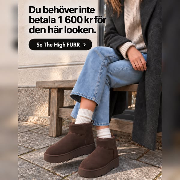 Höstens boots utan märkespriset