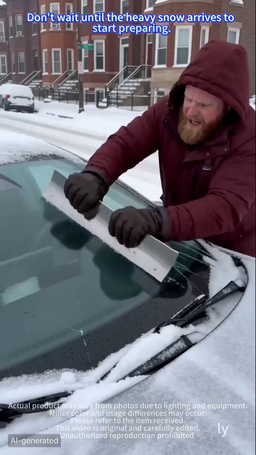 Tired of scraping frost from the windshield on cold mornings?