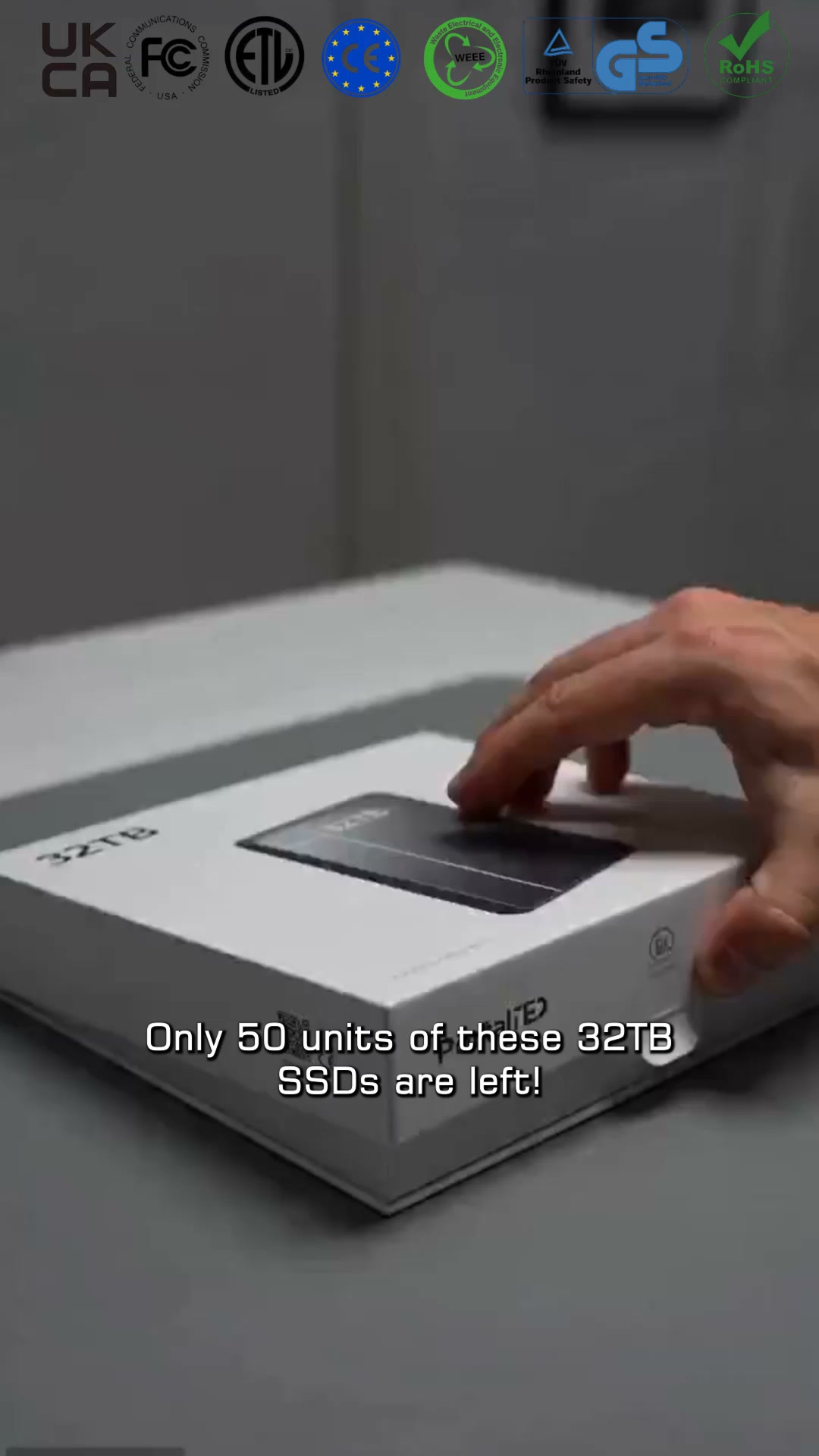 Rent your cloud space forever, or buy 32TB once. The choice is yours. Own your data, zero subscriptions.