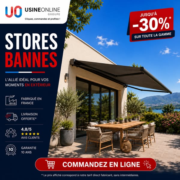 Prix usine - Jusqu'à -30% de réduction !