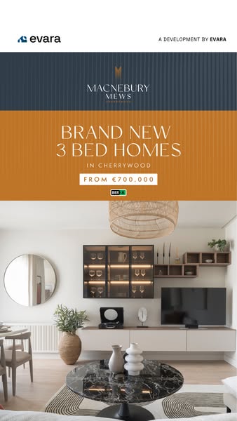From €700,000 | Brand New Development in Cherrywood