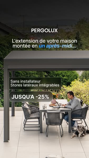 Offre "Grandes Vacances" : jusqu'à -25% !