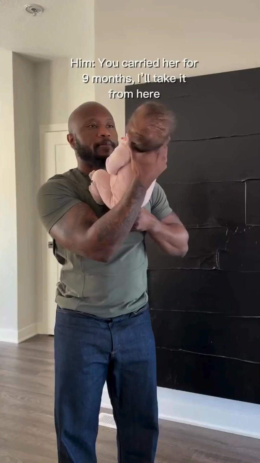 Baby Carrier Shirt for Dads