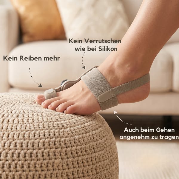 Korrigieren Sie Ihren Hallux Valgus – ganz ohne Operation.