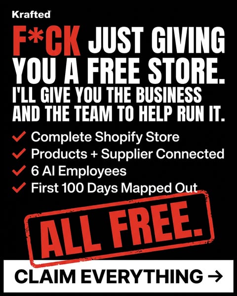 Get Your Free Store + 6 AI Employees